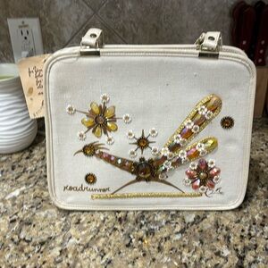 Vintage beaded Road Runner purse